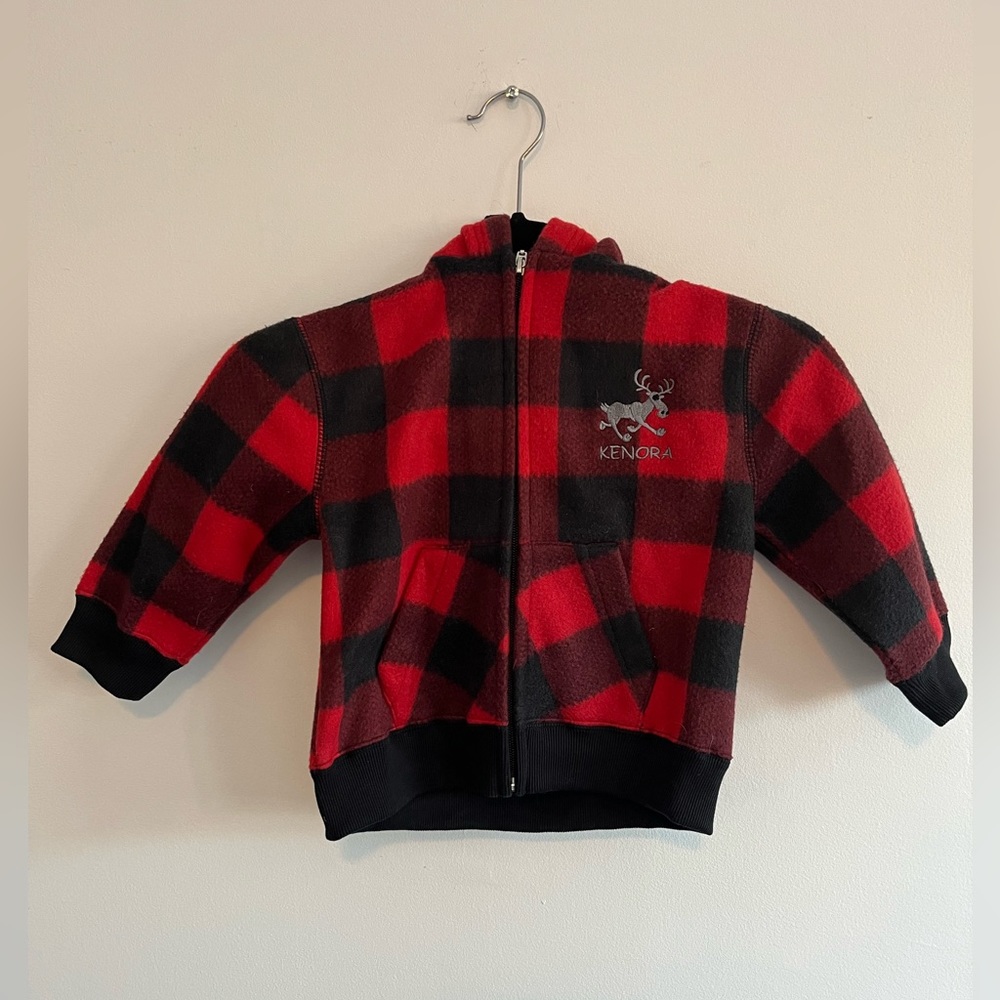 Buffalo Check Fleece Hoody